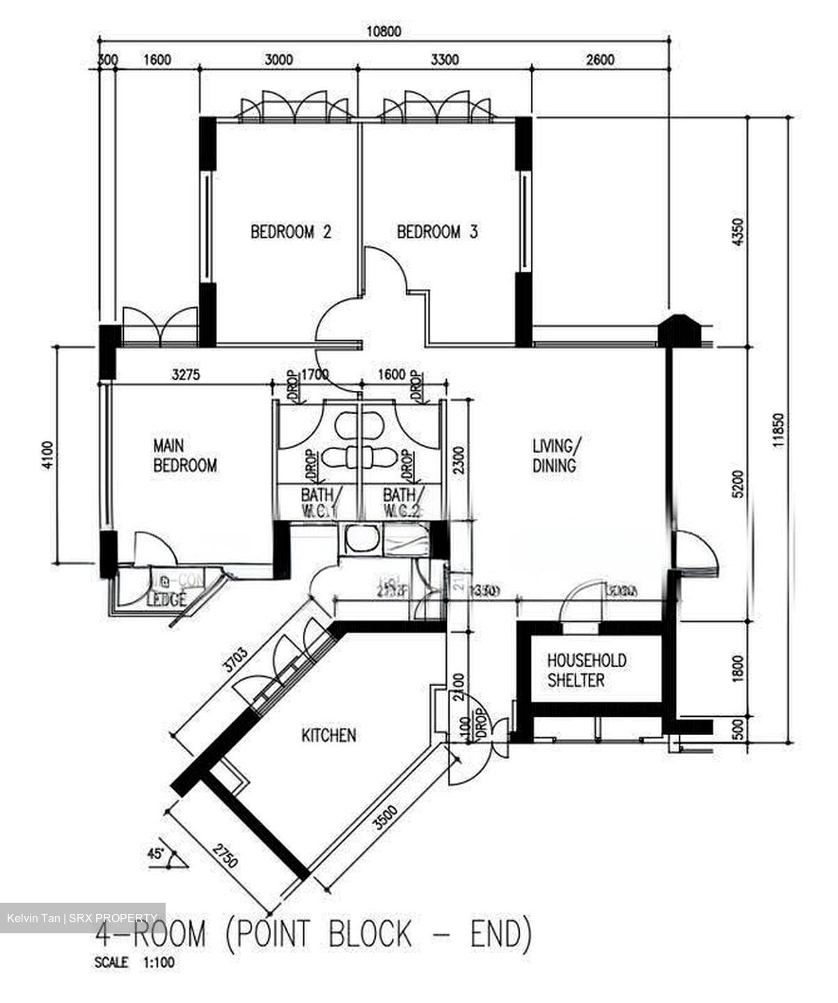 Blk 185 Vista 8 (Bedok), HDB 4 Rooms #628218421